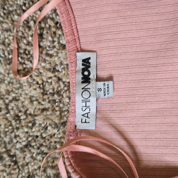 Fashion Nova Pink Long Cardigan - Picture 2 of 2